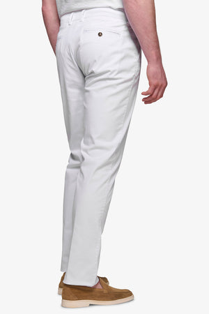 Pantalone chino bianco