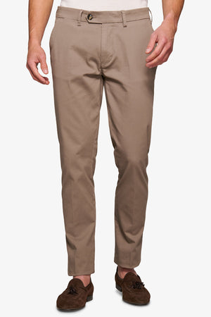 Pantalone chino tortora