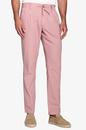 Pantalaccio chino misto lino cipolla