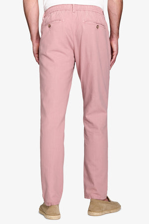 Pantalaccio chino misto lino cipolla