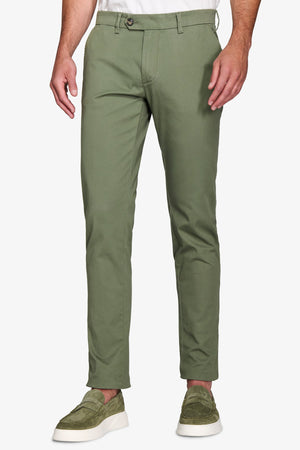 Pantalone chino verde