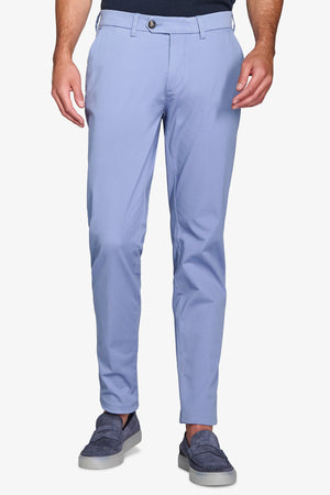 Pantalone chino celeste