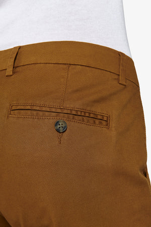 Pantalone chino cavalry stretch caramello