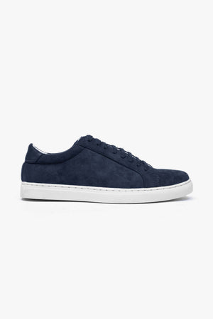 Sneakers scamosciate blu