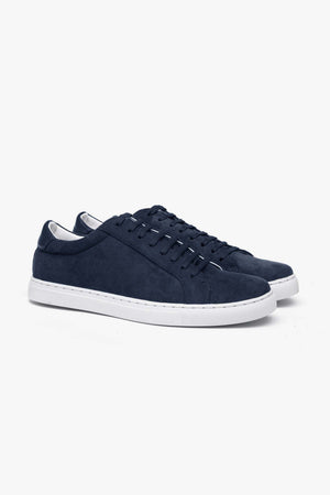 Sneakers scamosciate blu