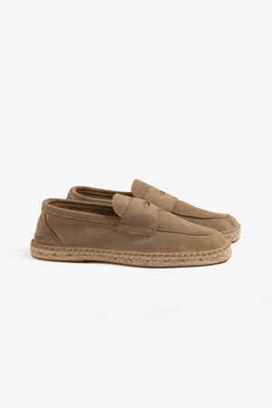 Mocassino espadrillas sabbia