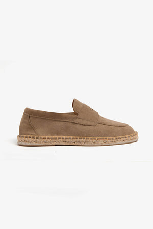 Mocassino espadrillas sabbia