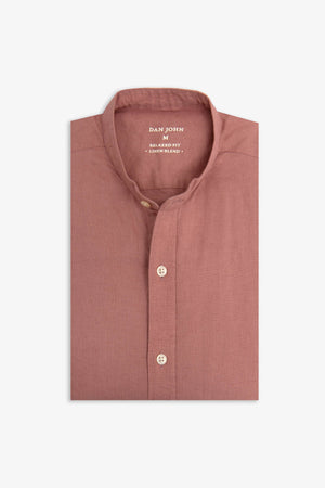 Camicia coreana misto lino cipolla